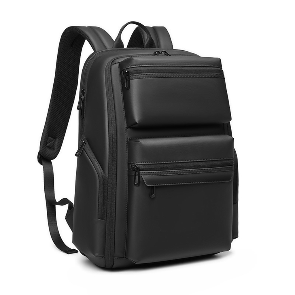 Business Backpack Travel bag School bag--15.6” Laptop Compartment, Water Resistant, Black