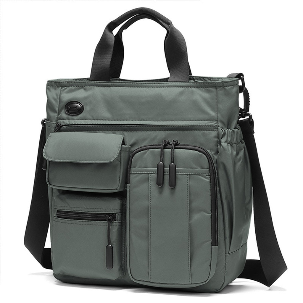 Cross body Messenger Bag for Men:  14’’Laptop Lightweight Sling Shoulder Bags for Travel Daily Work ,Water Resistant，Blue/Black/Deep gray/Light gray