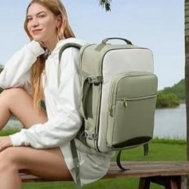 Travel Large capacity 36-55L Backpack，Mother-and-Child Bag --16’’ Laptop Compartment, Water Resistant, Black /Blue /Green /White/Brown