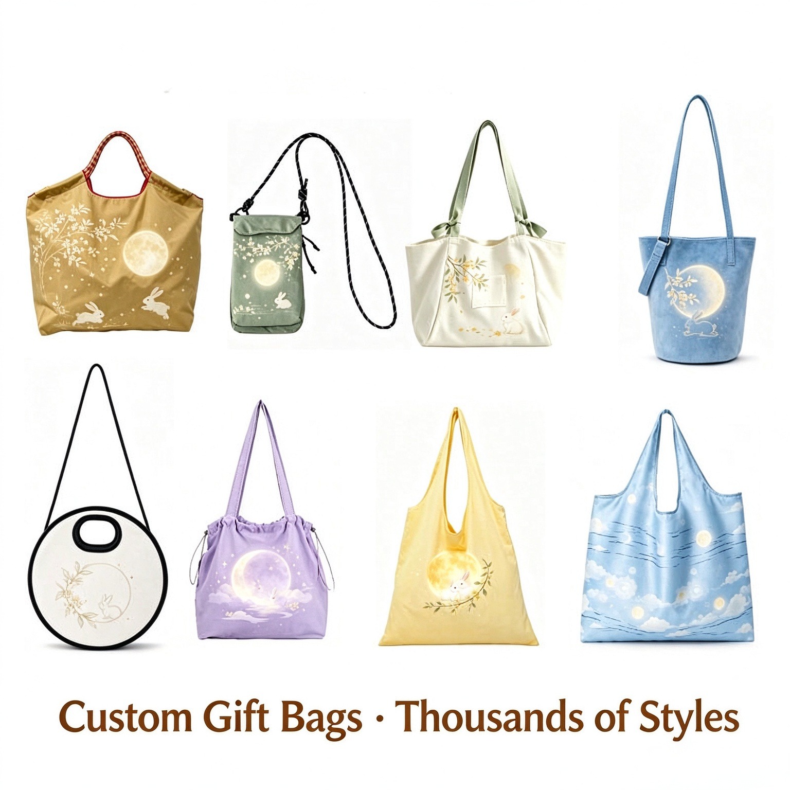 Custom Cultural Gift Bags, Thousands of Styles Available